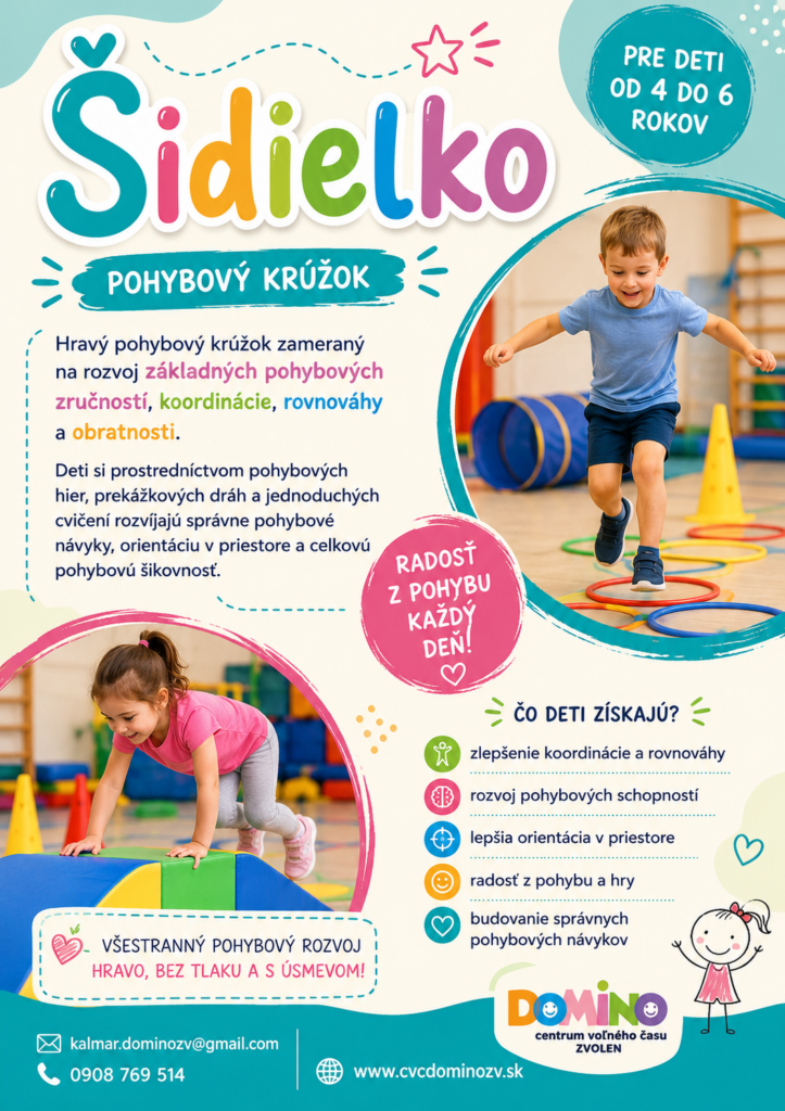 Plagát: Šidielko (4 až 6 rokov)